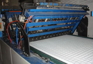 Ligne de production de panneaux 3D